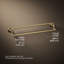 Occasion 24 In. Double Towel Bar-1136784462