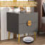 Table de chevet 2 tiroirs pour chambre à coucher-1150379113