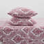 Ensemble de draps en flanelle de coton damassé triple-91885804-91885807
