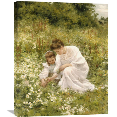 " Picking Daisies " by Hermann Seeger