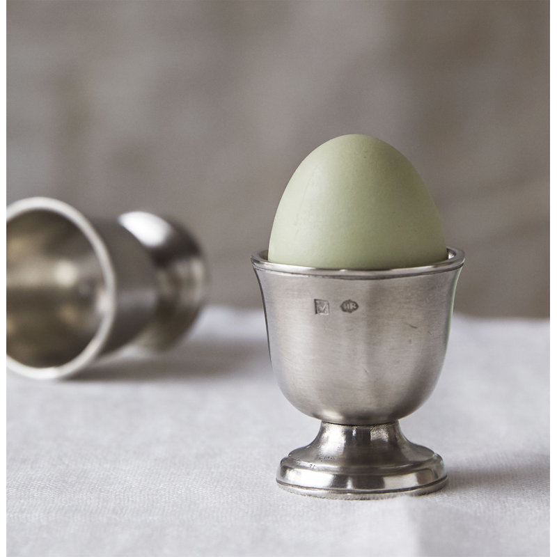 Handmade Pewter Egg Cup