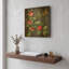 'Apples' By Jean Plout Gold Metal Wall Art, 12" x 12"-732242865