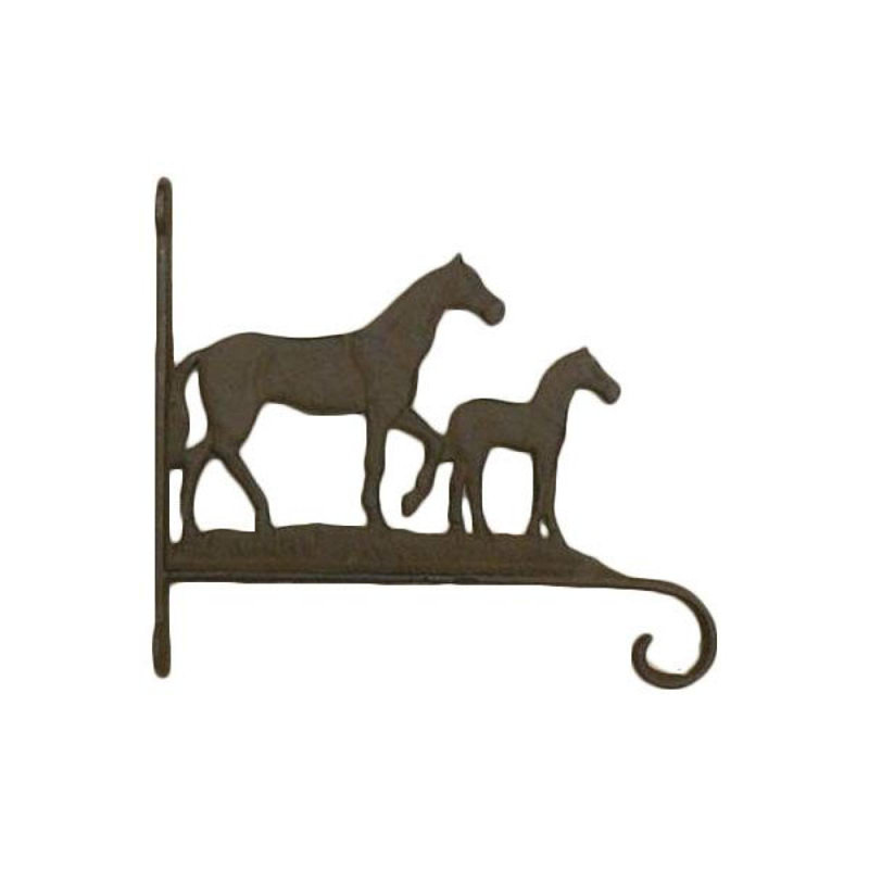 Cast Iron Horses Wall Hook