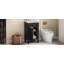 Meuble-lavabo 18 po avec lavabo en céramique-319585361