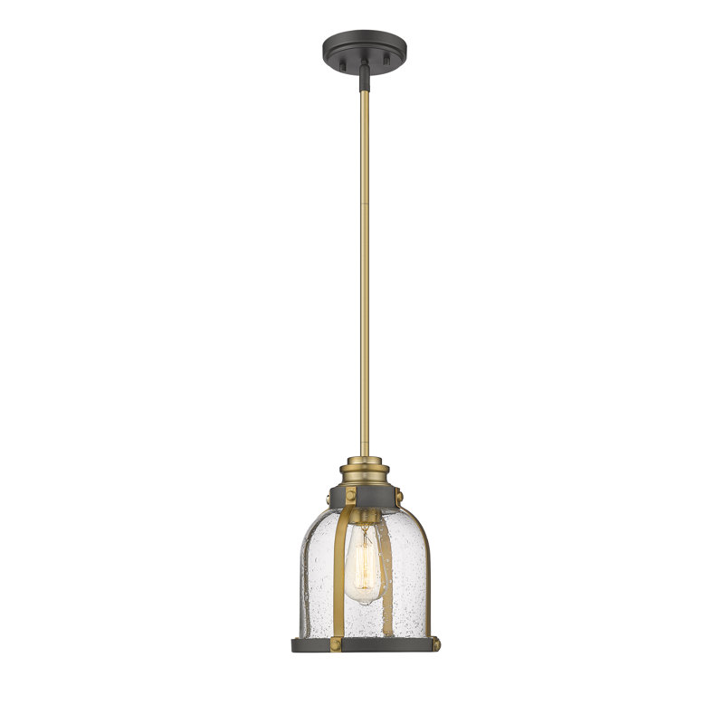 Decoteau 1 - Light Single Pendant, 11.5" H x 8.75" W x 8.75" D