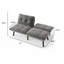 Canapé-lit convertible pliant moderne-578772019