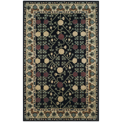 Tapis oriental en laine touffeté à la main Wahcheechee