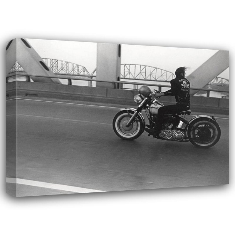 Traversée de la rivière Ohio, H 28 po x l 37 po