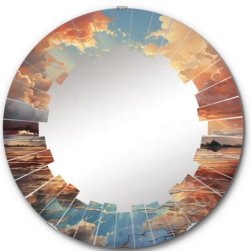 Mondercange Circle Mirror, 24" x 24"