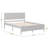 Aurey Wood Platform Bed Frame With Chevron Headboard And Footboard - Slat Foundatidon-1376317449-1376317450
