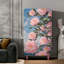 Garde-robe de chambre à coucher de style français romantique rose