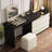 Modern, Dressing Table With Mirror And Makeup Stool, For Bedroom