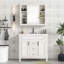 Ensemble de meuble-lavabo simple 36 po Clenon-1427110009