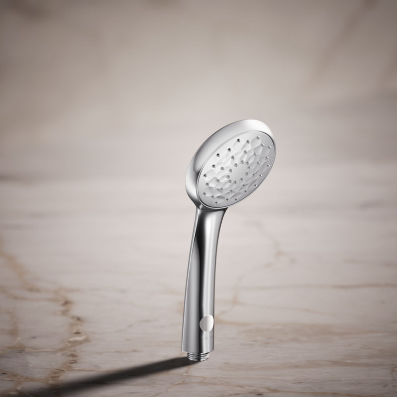 Awaken B90 with Eco-Boost Technology Full Handheld Shower Head, Polished Chrome