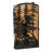 Rustic Lodge Flush Mounted Sconce