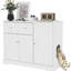 Enceinte de litière blanche haute 31,5 po, double fonction comme table d'appoint et rangement pour accessoires pour animaux de compagnie, espace privé
