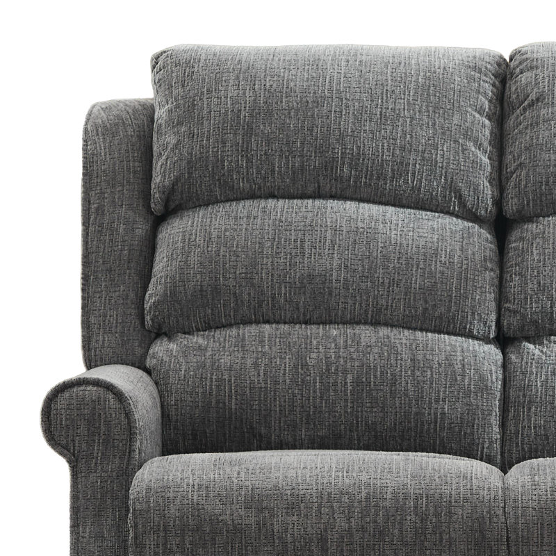 Constantino 2 Seater Electric Reclining Loveseat, Grey