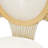 Camellia Field Dining  Arm Chair - Caramel