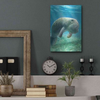 «Five Of Earth-Manatee» par Dan Craig, art mural en métal