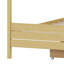 Structure de lit Montessori House pour enfants avec tiroirs de rangement et tête de lit, assemblage facile-2050281182-2050281183