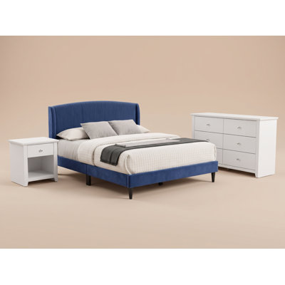 Blain 3 Pieces Bedroom Set