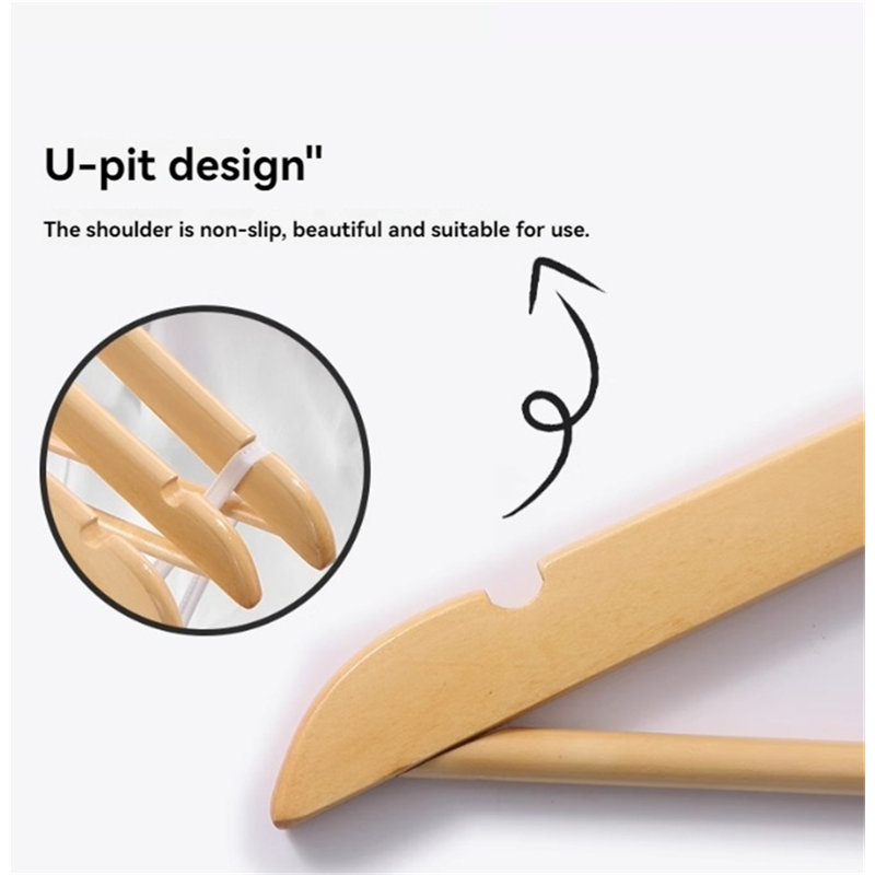 Solid Wood Clothes Hanger, 30