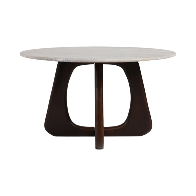 Sagebrook Home 30X17" Marble Top Cofee Table, Beige/Brown