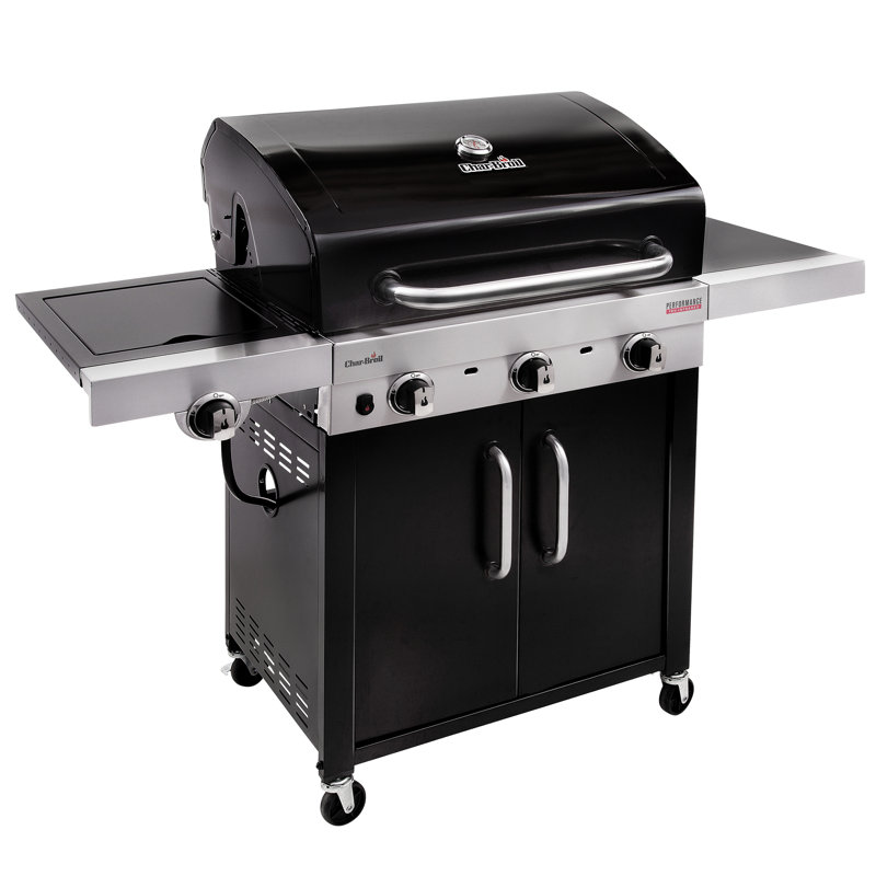 Char-Broil Performance Series  340B - 3 Burner Gas Barbecue Grill with TRU-Infrared  technology, Black Finish
