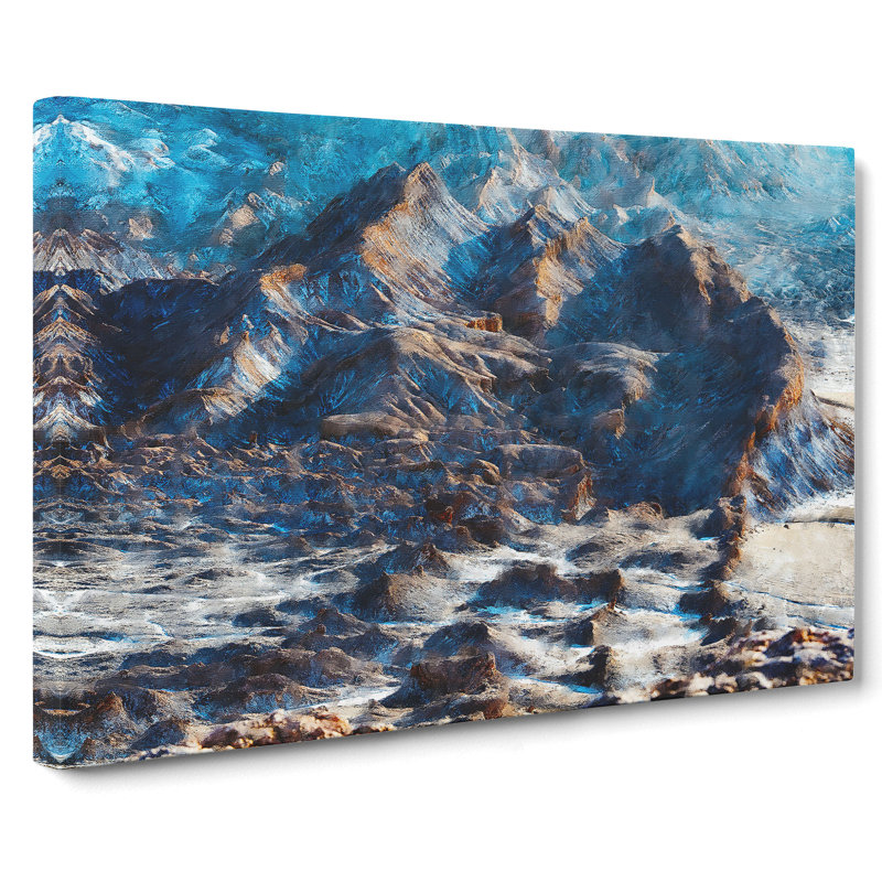 The Atacama Desert Chile - Wrapped Canvas, 40cm H x 60cm W x 3cm D