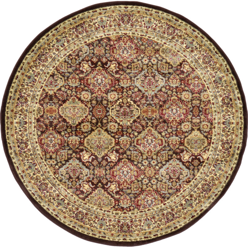 Niles Oriental Indoor Rug, Round 6'1"