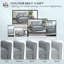 124.5cm Wide Sofa-639817416