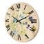 Horloge murale Bouquet with Chrysanthemums II-63903474