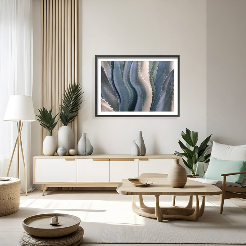 Nature Inspired Sonoma Summertime Roadside Abstract by  - Picture Frame Photograph on Paper, 24" H x 36" W 