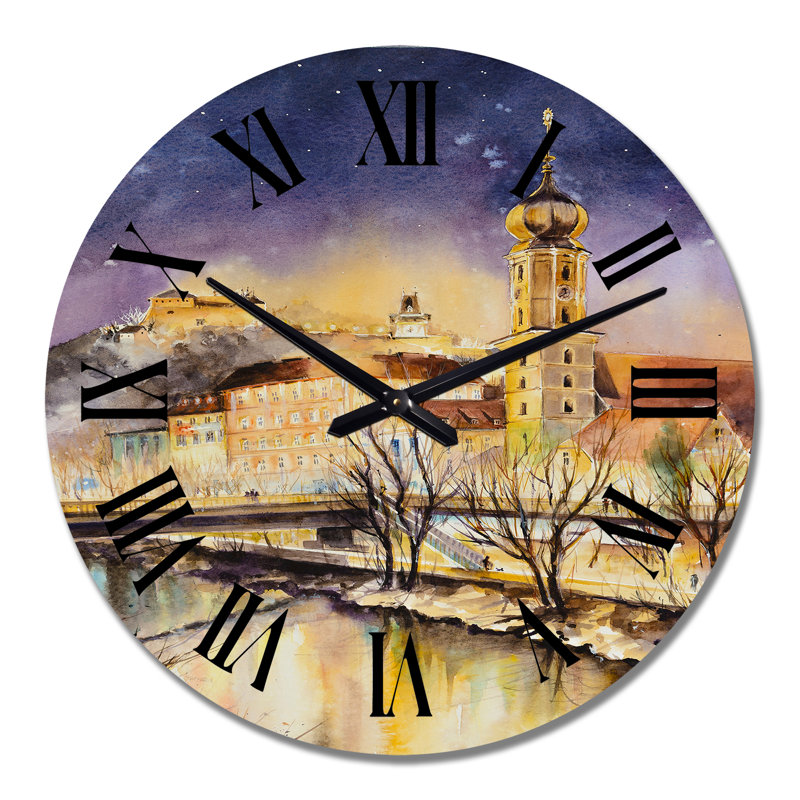 Horloge murale très grande, Moyen