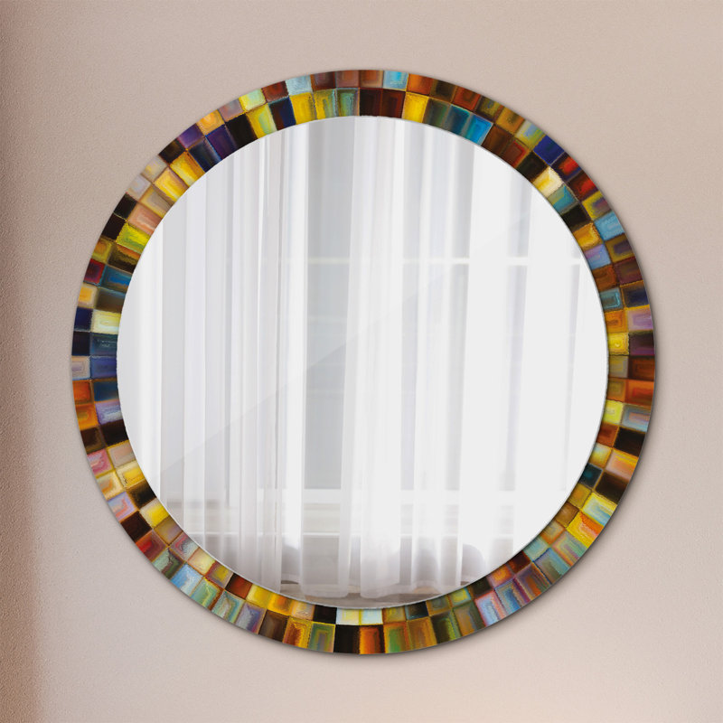 Huldar Glass Flat Wall Mirror