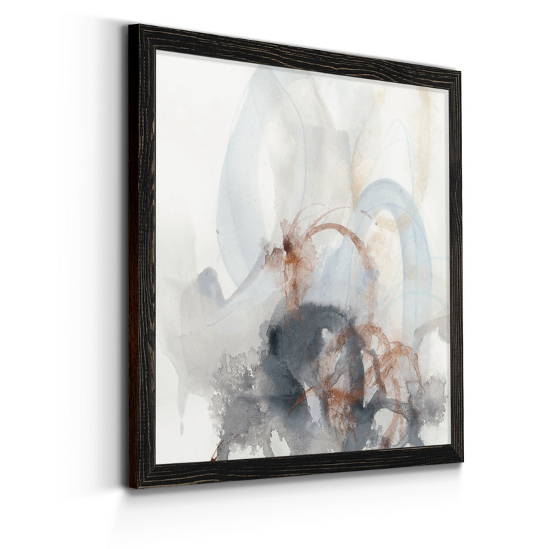 « Supposition II », reproduction d’art sur toile encadrée, H 27,5 po x l 27,5 po x P 1,5 po, Cadre noir