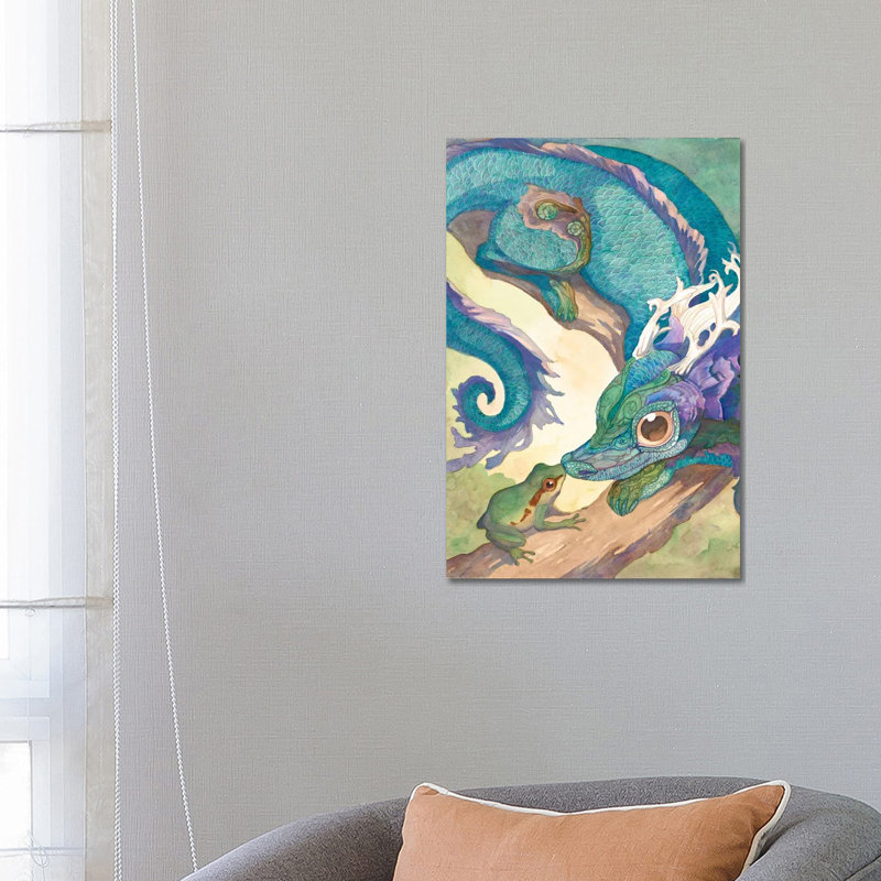 Hello There_1PC6, Sans cadre, toile, H 26 po x l 18 po