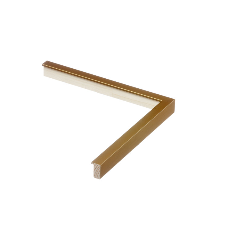 sNo Matw mountains landscape, Pas de tapis, Papier avec cadre unique doré, H 12 po x l 12 po