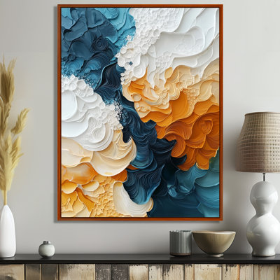 Nuriah Biomorphism Wave to Sand Migre VI - Biomorphisme, art mural