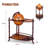 Chardasia 27.5'' Solid Wood Wine Bar