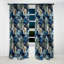 Nautique Allure Paisley Motif IV - Rideau floral - Rideau occultant floral - 1 panneaux-107547260
