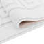 White Non Slip Rocco Area Rugs & Runners – Luxury Living Room Carpet, Bedroom Rug, Kitchen Floor Mat & Hallway Door Mat-391318826