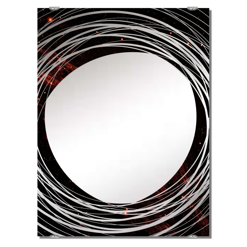Niranjan - Miroir mural planètes grand MIR139126, 32 po x 24 po
