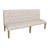 Aquilina Linen Upholstered Bench