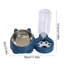 Distributeur d'eau et distributeur automatique d'eau pour animal de compagnie, 11,02 x 7,67 x 3,54 po, bleu-131407909