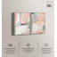 «Oasis Minimalist Room Art», ensemble de 2 impressions sur toile par -982663887-982663881-982663885