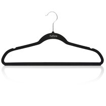 Wayfair has the cheapest velvet hangers you can buy online