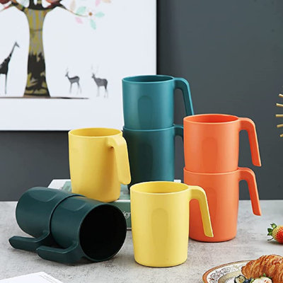 Clontz Polypropylene Plastic Coffee Mug
