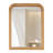 Bathroom/Vanity Wall Mirror with Wood Frame-2081006780-2081006770
