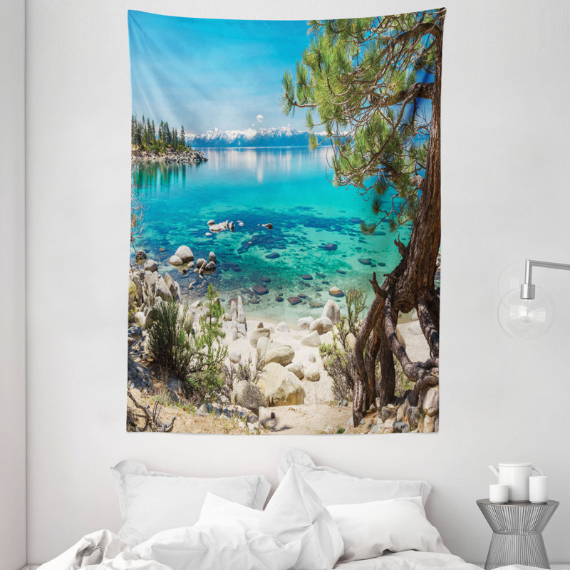 Tapisserie en polyester, H 80 po x l 60 po